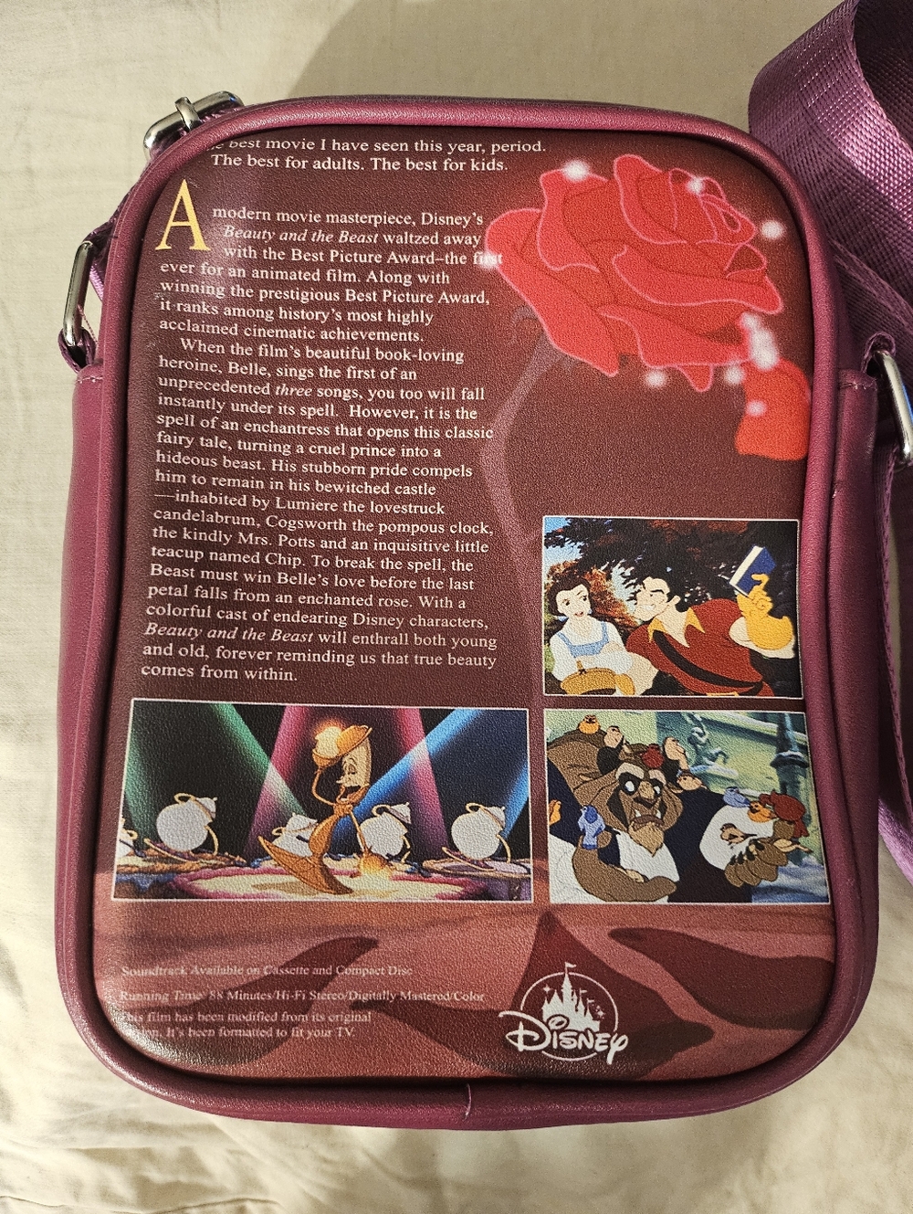 Disney Beauty and the Beast Crossbody Bag - Picture 5 of 11